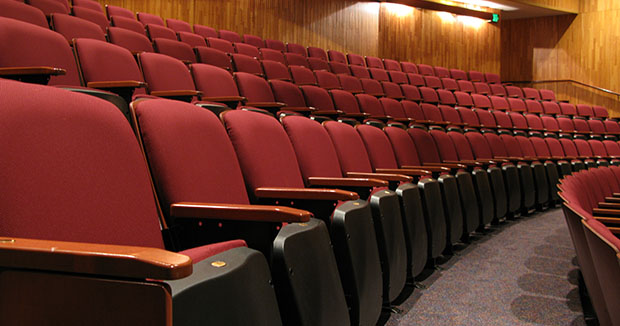 View of theatre seating